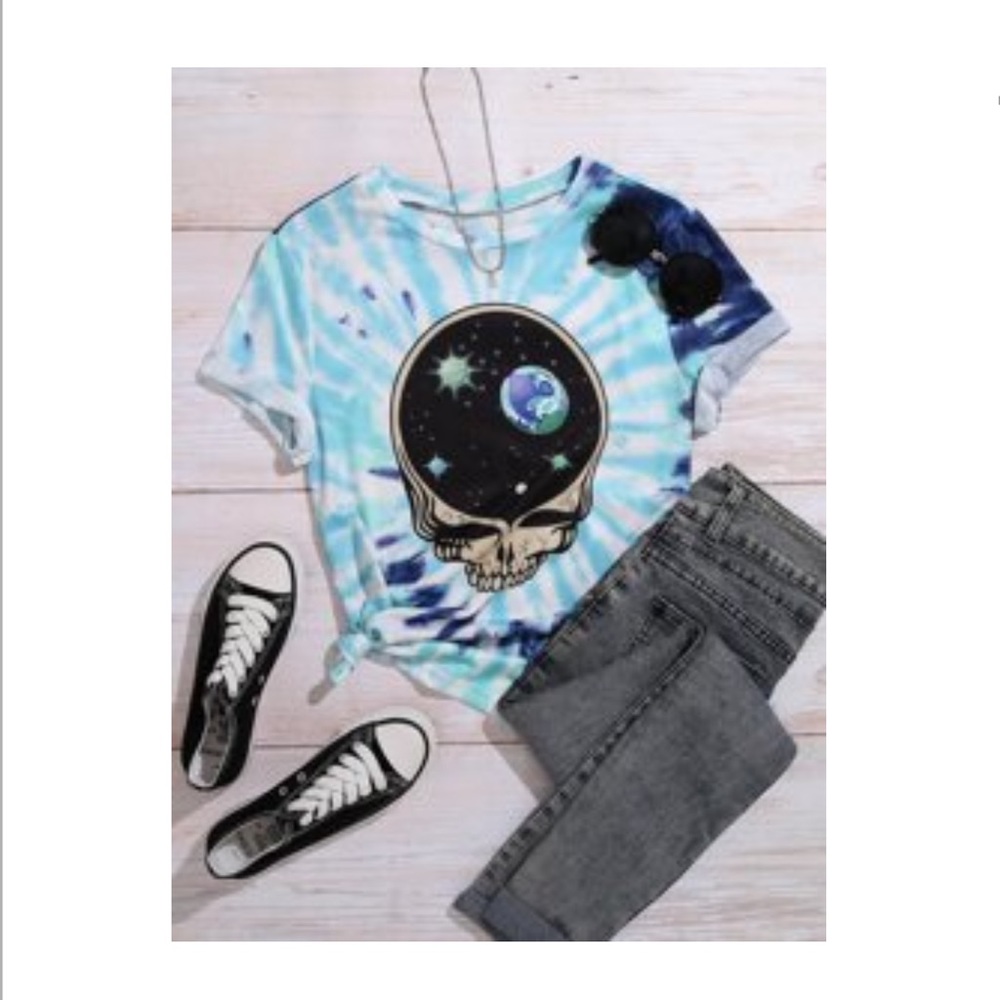 SHEIN skull t shirt, new